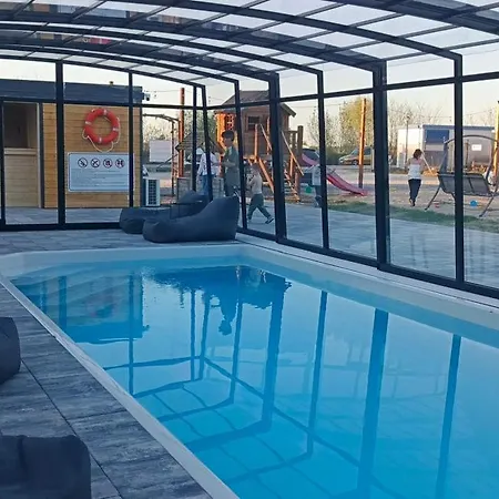 Grabska Osada Sun House - Całoroczne Ogrzewane Grabce-Towarzystwo